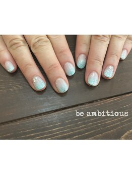 ネイルサロンアンドスクール ビーアンビシャス(be ambitious)/ひんやりiceネイル