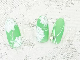 春★フラワー★クリア★マット