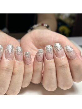 ラメグラデーション/¥5000