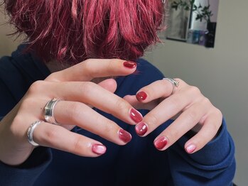 オムネイル 渋谷(HOMME NAIL)/マグネットネイル ¥6.600