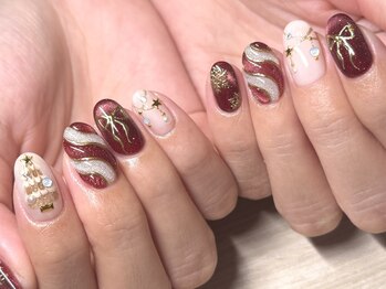 スワロンネイル 名古屋店(SWALLON NAIL)/クリスマスネイル