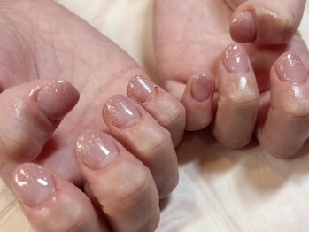 深爪矯正×カラーリング