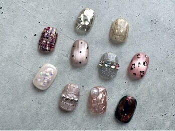 フラハ ネイル アンド アイ(Furaha Nail & Eye)の写真/＜新規◇ハンド シンプルネイル3980円】＞リーズナブル×高技術で行きつけサロンを見つけたい方におすすめ!