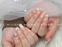 エムプラスネイル 新宿(M+Nail)/長さ出し★持ち込み