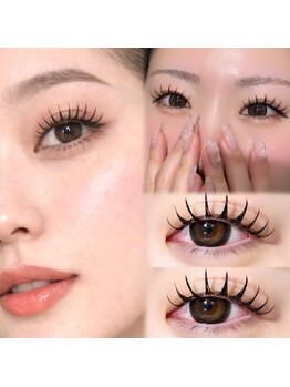 プラチナムドール 心斎橋店(PLATINUMDOLL)の写真/パリエク・アンドヘルシーを駆使しボリュームのあるお目元に♪
LEDで持ちもアップ！