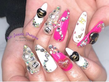 アン ジョーヌドラゴ/【ロングネイル】ストーンネイル