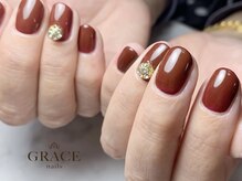 グレース ネイルズ(GRACE nails)/こっくりブラウン