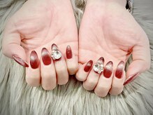 ルビーネイル 太閤通駅店(RUBY NAIL)/フリーデザインジェルスカルプ