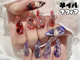 キャラ×概念ネイル