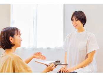 ニーナ(nina)/2.カウンセリングシートの記入