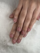 ユニティネイル(Unity nail)/ガラスフレンチ◎