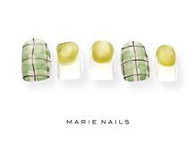 マリー ネイルズアンドラッシュアート モザイクモール港北店(MARIE NAILS & LASH ART)/¥7,700 クリア 0326c
