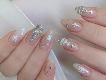 クリスマスネイル