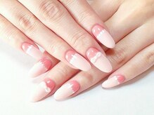 ネイルコレクション ピンク(Nail Collection Pink)/ジェル付放★マカロン色・リボン