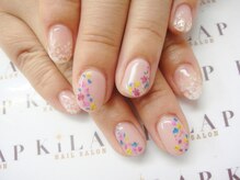 ネイルサロン キラップ(Nail Salon KiLAP)/押し花ネイル¥8200