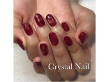 クリスタルネイル ボンベルタ橘店(CRYSTAL NAIL)/ワンカラー×べっ甲