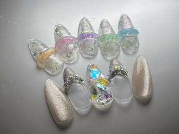 ネイル ブーマー(Nail BOOMER)の写真/【BOOMERデザイン★持ち込みOK（フィルイン）】個性派さんも大歓迎★周りと差がつくネイルを♪