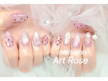 ネイルサロンアンドネイルスクールアートローズ 町田店(Art Rose)の雰囲気（大人気のちゆるんネイル★ベテランスタッフ多数★付け放題★町田）