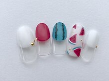 コエル(coel)/すいかネイル