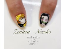ネイルサロン アイル(nail salon i’ll)/痛ネイル☆鬼滅の刃