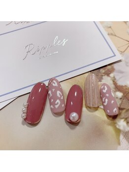 レオパード柄マット