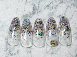 ラメグラデーション