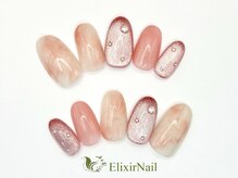 エリクサーネイル 神田(Elixir Nail)/シンプル/クーポン使用