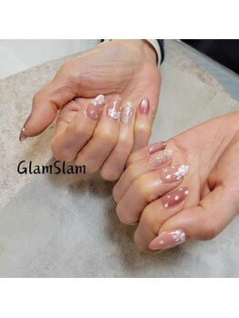 グラムスラム 福島店(GLAMSLAM)/桜ネイル♪