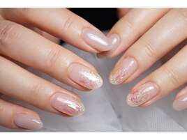 ☆ラメグラデ×フィルム☆