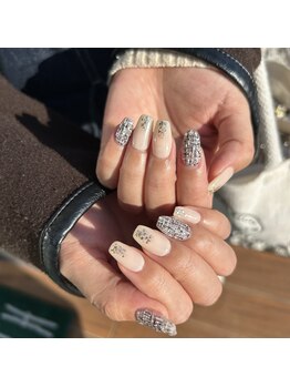 ツイードネイル