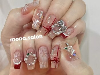 クリスマスネイル