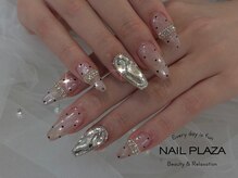 ネイルプラザ 河原町OPA店(NAIL PLAZA)/春 ドットネイル