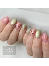 ネイルズガーデン(NAILS GARDEN)/押し花ネイル