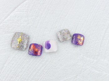 シーアンドネイルズ(C&NAILS)/定額フット120分デザイン