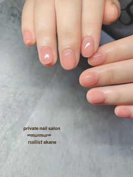 プライベート ネイルサロン マーマ(murmur)/ワンカラーネイル