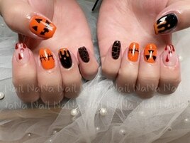 ハロウィンネイル