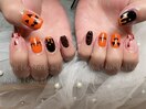 ハロウィンネイル