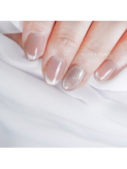 瑠璃(RURI)/マグネットフレンチネイル