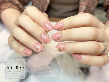 アクロネイル アンド アイ(ACRO NAIL&EYE)/ミラーシェルネイル
