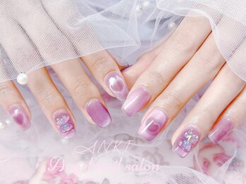 エンジェルネイルサロン(Angel nail salon)/ハートマグXクマちゃん追加
