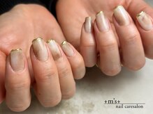 エムズ(m's)/ゴールドミラーフレンチデザイン