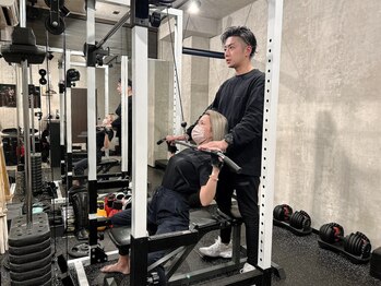 ミスプロ(M'spro)/パーソナルトレーニング風景