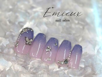 エミュー(Emieux)/韓国キラキラネイル