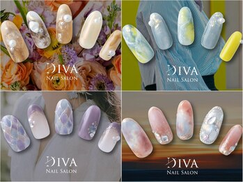 ディーバ 心斎橋grace店(Diva)の写真/シンプル～10本デザイン迄♪お好みに合わせて選べる定額コースをご用意！あなたにぴったりのデザインを◎