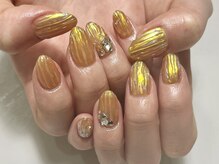 インク(inc)/オーロラ バカラネイル