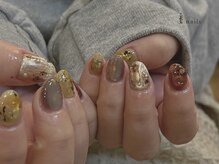 アイネイルズ 吉祥寺店(I nails)/鉱物抜け感ニュアンスネイル