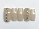 ベージュストーン¥7000