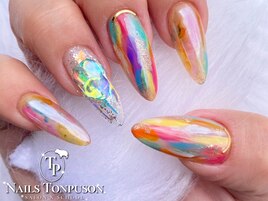 colorful・リゾートネイル♪