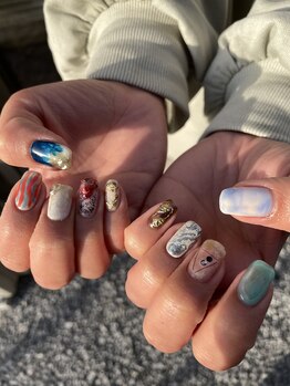 テンネイル(ten. nail)/選べるチップデザイン