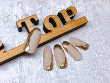 サロン ザ トップ(Salon the Top)/ミラー変形フレンチ